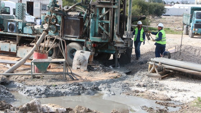 Deprem bölgesine yeni su kuyuları açılıyor