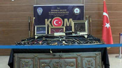 İstanbul'da kaçakçılık operasyonu: Çok sayıda tarihi eser ele geçirildi