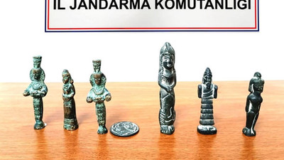 Jandarmadan tarihi eser kaçakçılarına operasyon