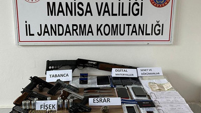 Jandarmadan tefeci ve yasa dışı bahis operasyonu! Manisa merkezli 3 ilde 6 gözaltı