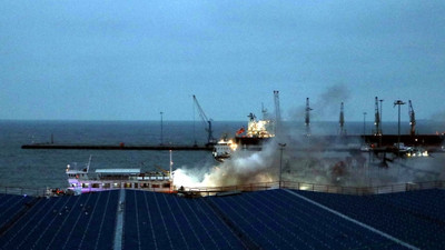 Marmara Denizi'nde panik yaratan feribot yangını! 30 yolcu dumandan etkilendi