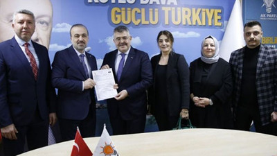 Veysal Tipioğlu, AK Parti’den milletvekili aday adayı oldu