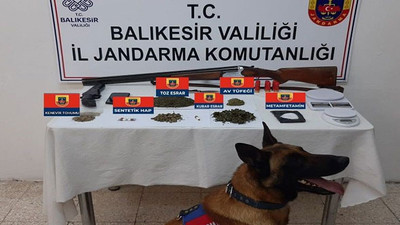 Balıkesir'de jandarmadan uyuşturucu operasyonu