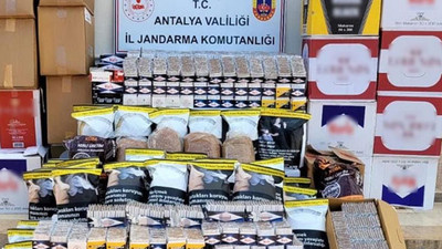 Jandarma tütün kaçakçılarına göz açtırmadı