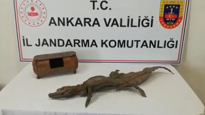 Jandarmadan kaçakçılara darbe! 5 milyon TL değerinde tarihi eser ele geçirildi
