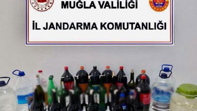 Jandarmadan sahte içki operasyonu