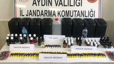 Jandarma’dan sahte içki operasyonu