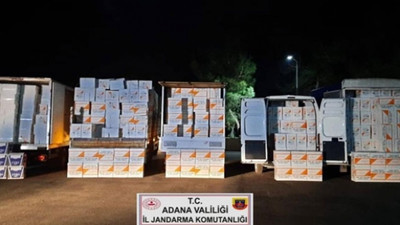 Jandarma’dan sigara kaçakçılarına darbe: 12 milyon makaron ele geçirildi