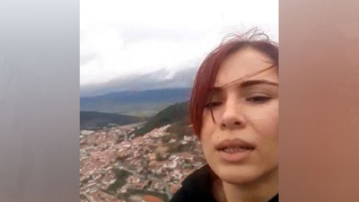 Sevgiliye videolu mesaj: 'Seni aldatmadım' deyip kayalıklardan atladı