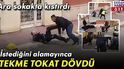Madde bağımlısı kuryelere dehşeti yaşattı: Ara sokakta kıstırdı! İstediğini alamayınca tekme tokat dövdü
