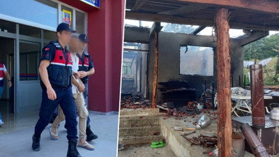 Yanan evden çiftin cesedi çıktı, damat yakalandı: Cinayet sonrası çorba içmeye gitmiş!