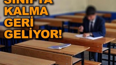 Milli Eğitim Bakanı Açıkladı! Lisede Sınıfta Kalma Geri Geliyor. İşte Detaylar...