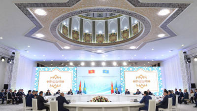 Kırgızistan-Kazakistan 11. KEK toplantısı