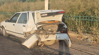 İki otomobil çarpıştı: 1 yaralı