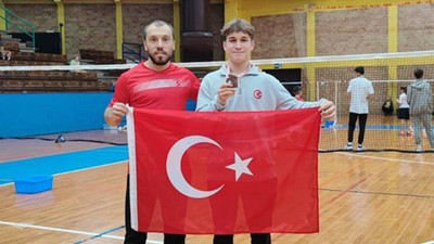 Kayserili sporcu Avrupa üçüncüsü oldu