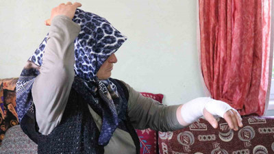 "Komşum beni darp etti" dedi, yaşadığı dehşeti anlattı