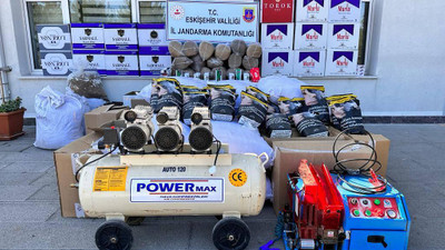 Eskişehir'de jandarma kaçak sigara tacirlerine aman vermedi: 1 milyon TL'nin üzerinde