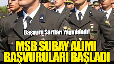 MSB Subay Alımı Başvuruları Başladı! Kadın ve Erkek Subay Alımı Başvuru Kılavuzu...