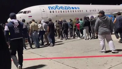 Dağıstan'daki havalimanında İsrail uçağına baskın: 20 yaralı
