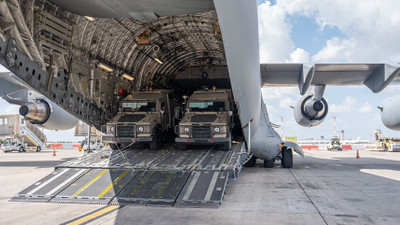 İsrail’e 13 günde 1000 ton silah ve mühimmat geldi