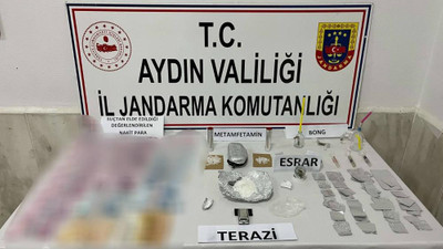 Aydın'da jandarmadan uyuşturucu operasyonu: 3 gözaltı