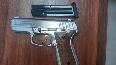 Jandarmadan kaçamadı, kurusıkıdan bozma silahla yakalandı