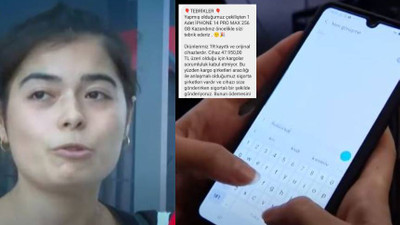 ‘Çekilişle telefon kazandınız’ mesajına kandı... Binlerce lirasını kaptırdı