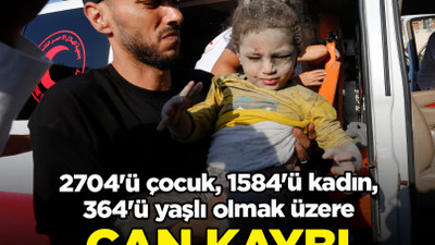 İsrail’in vurduğu Gazze’de can kaybı: 6546
