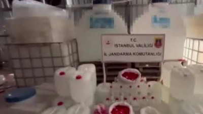 15 milyon liralık kaçak içki operasyonu: 7 şüpheliye suçüstü