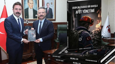 Vali yardımcısından afet yönetimine dikkat çeken bilimsel yayım: Editörlüğünü yaptığı eser, bilim kategorisinde