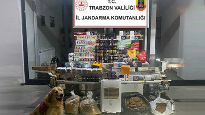 Trabzonda kaçakçılara geçit yok! Jandarma ve polisten eş zamanlı operasyon