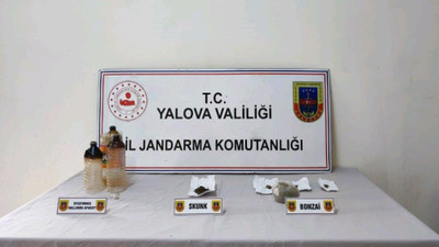 Yalova’da çadırda uyuşturucu yetiştiren zanlı tutuklandı