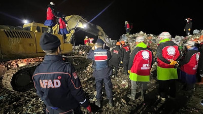 Belediye işçisi çöplükte kayboldu: Arama çalışmaları devam ediyor!