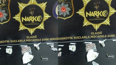 Elazığ’da zehir tacirleri emniyetin ağına takıldı