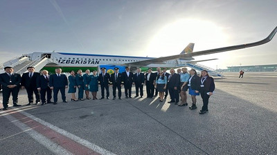 Özbekistan Hava Yollarının Taşkent-Ankara seferleri başladı