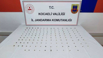 Roma ve Bizans dönemine ait 144 sikke ve yüzük ele geçirildi