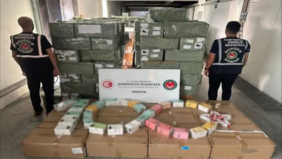 Mersin Limanı’nda dev operasyon: Binlerce elektronik sigara ele geçirildi!