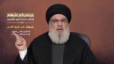 Hizbullah lideri Nasrallah, ilk kez konuştu: Kimse Filistin'in yanında durmadı