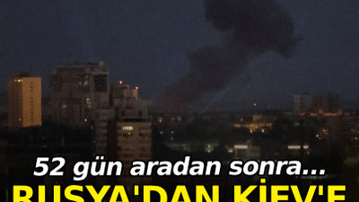 Rusya'dan Kiev'e 52 gün aradan sonra balistik füze saldırısı!