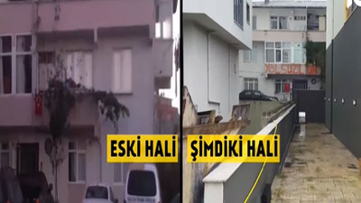 Sokağın ortasına dikilen bina mahalleliyi çileden çıkardı