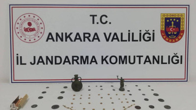 Tarihi eser kaçakçıları yakayı Ankara’da ele verdi!