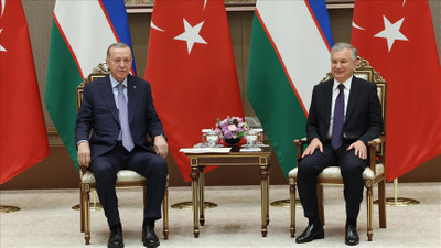 Cumhurbaşkanı Erdoğan Özbekistan'da