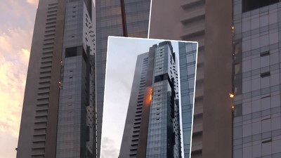 Şişli’de 42 katlı rezidansta korkutan yangın: Alevler yükseldi, ekiplerin yoğun çalışmasıyla söndürüldü