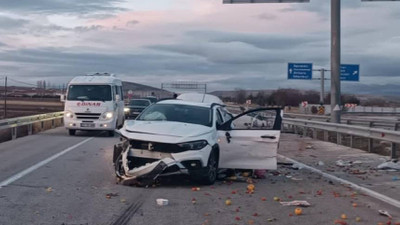 Afyonkarahisar'da kaza: 1 ölü, 1 yaralı