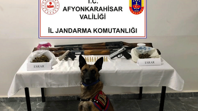 Afyonkarahisar'da uyuşturucu tacirlerine eş zamanlı baskın