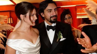 Alina Boz ile Umut Evirgen dünya evine girdi: İşte düğünden ilk kareler