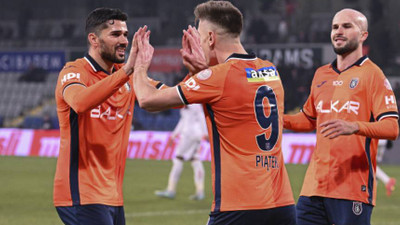 Başakşehir 3 puanı 3 golle aldı