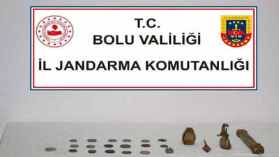 Bolu’da tarihi eser kaçakçısı bir şüpheli yakalandı