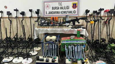 Bursa İl Jandarma’dan tarihi eser kaçakçılarına suçüstü operasyon