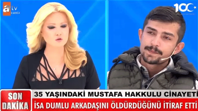 Müge Anlı'da canlı yayında itiraf! İsa Dumlu Mustafa Hakkulu'nu öldürdüğünü itiraf etti
